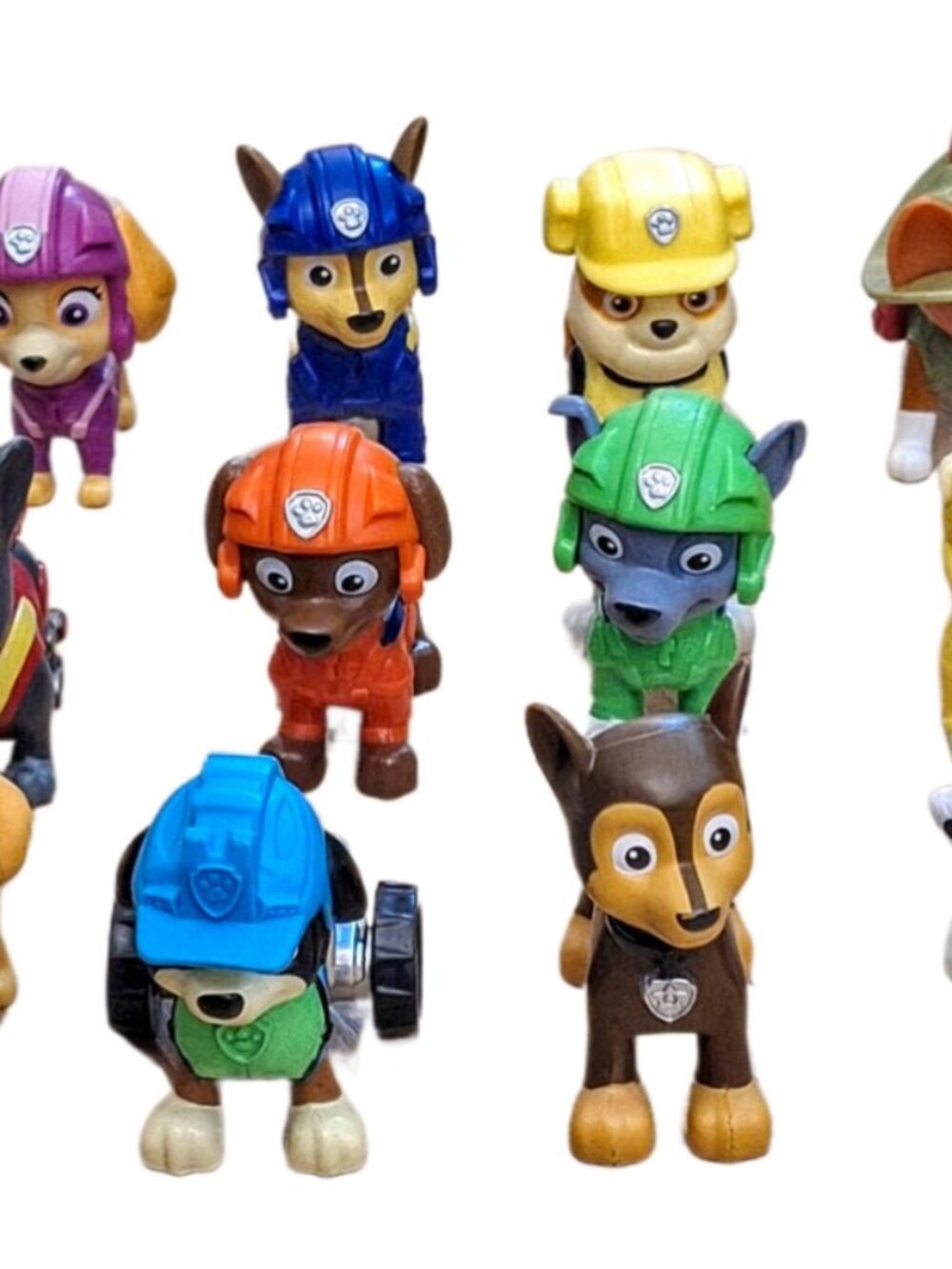 Share Set of 12 Paw Patrol 2 1/8" Mini Figures Spin Master Excellent